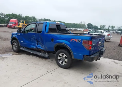 2013 Ford F150 Super Cab из США, поврежденный, VIN 1FTFX1ET6DFA13269